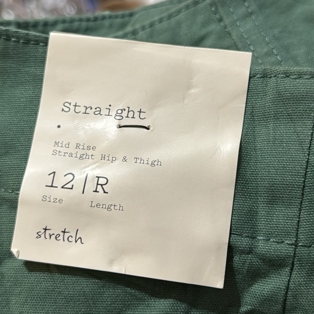 NWT straight,mid rise pants - Picture 7 of 7